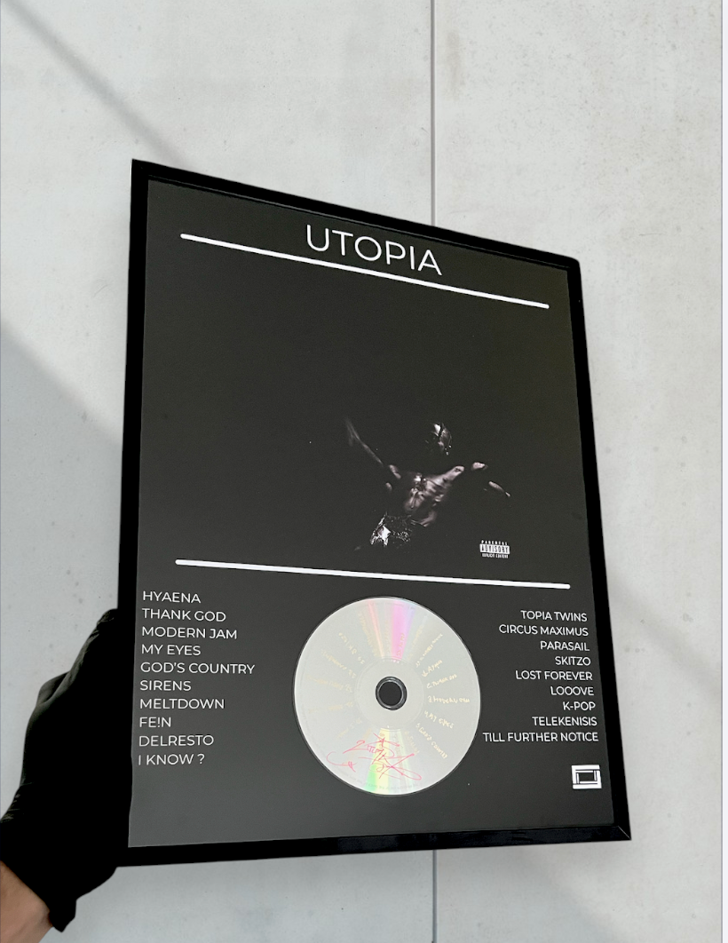 Travis Scott - Utopia - framed cd