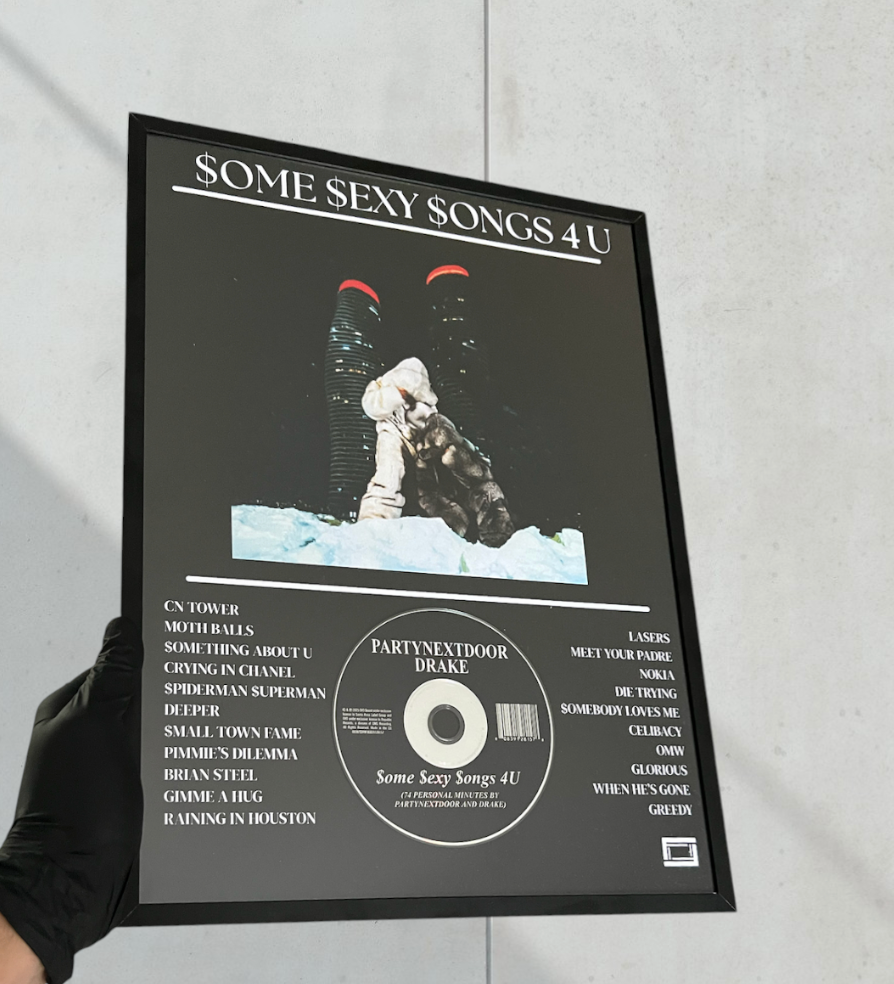 Drake & PARTYNEXTDOOR - Some Sexy Songs 4 You - framed cd